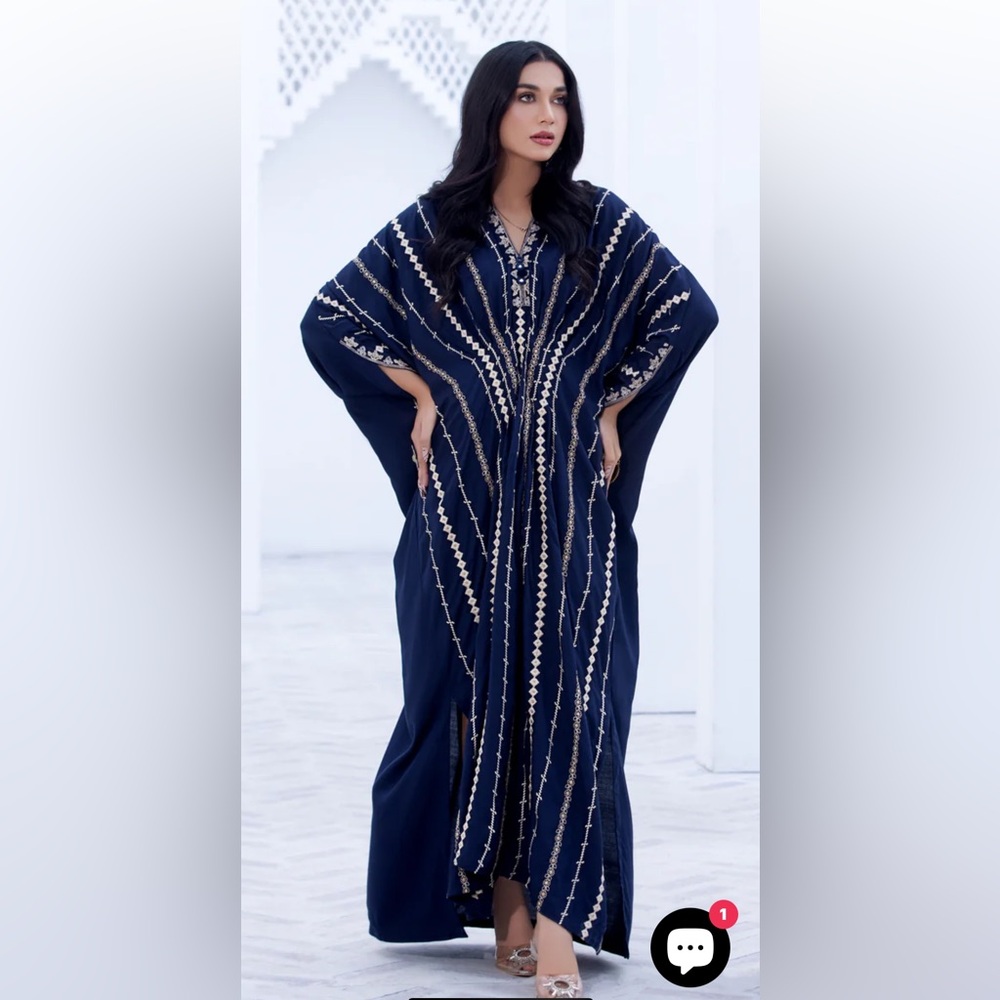 Blue Kaftan